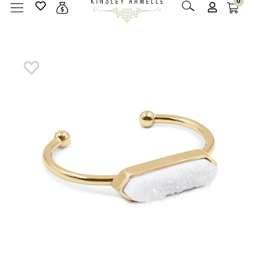 KINSLEY ARMELLE BANGLE COLLECTION QUARTZ BRACELET
